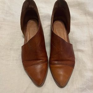 Free People Women’s Royale Flat - Taupe/Whiskey